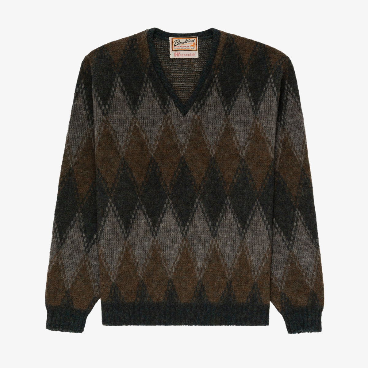 Brentwood Alpaca Wool V-Neck Sweater