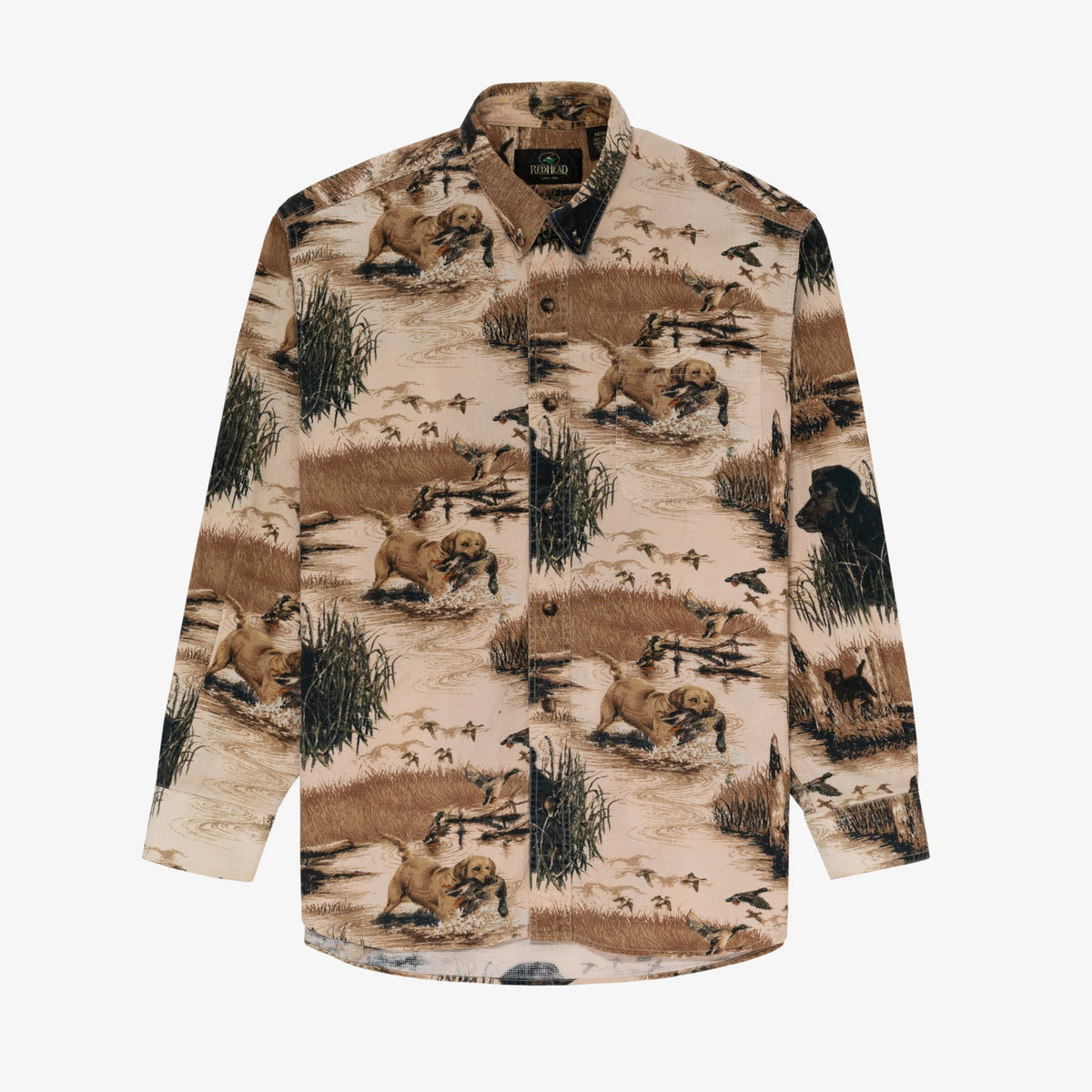Vintage Hunting Motif Shirt