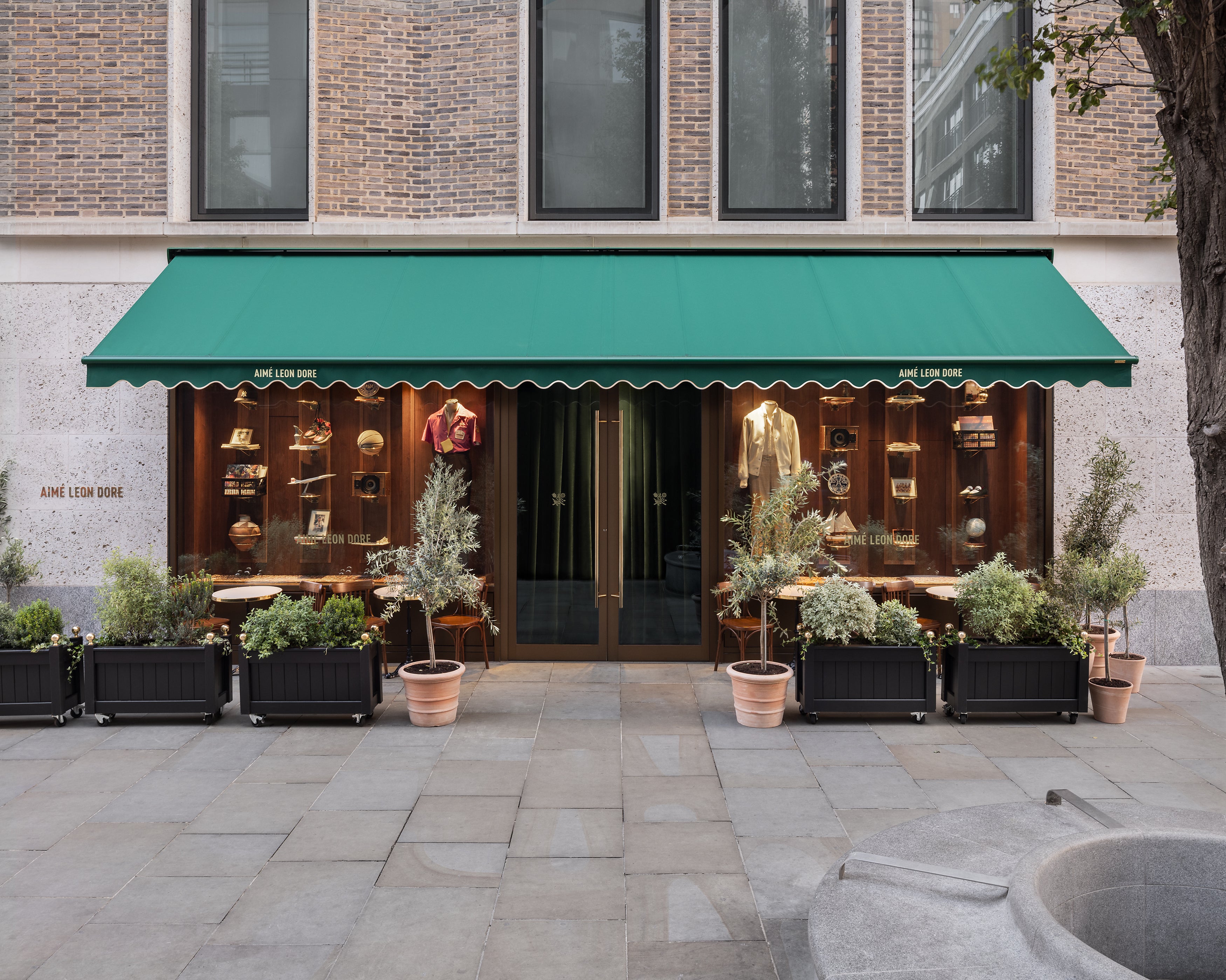 Exterior front view of London flagship on Broadwick Street