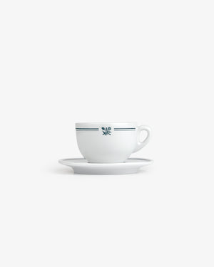 Café Leon Dore Cappuccino Cup & Saucer (Set of 6)