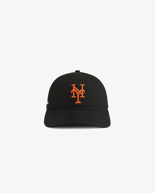 ALD / New Era Mets Ballpark Hat with orange NY logo photographed on a plain white background.