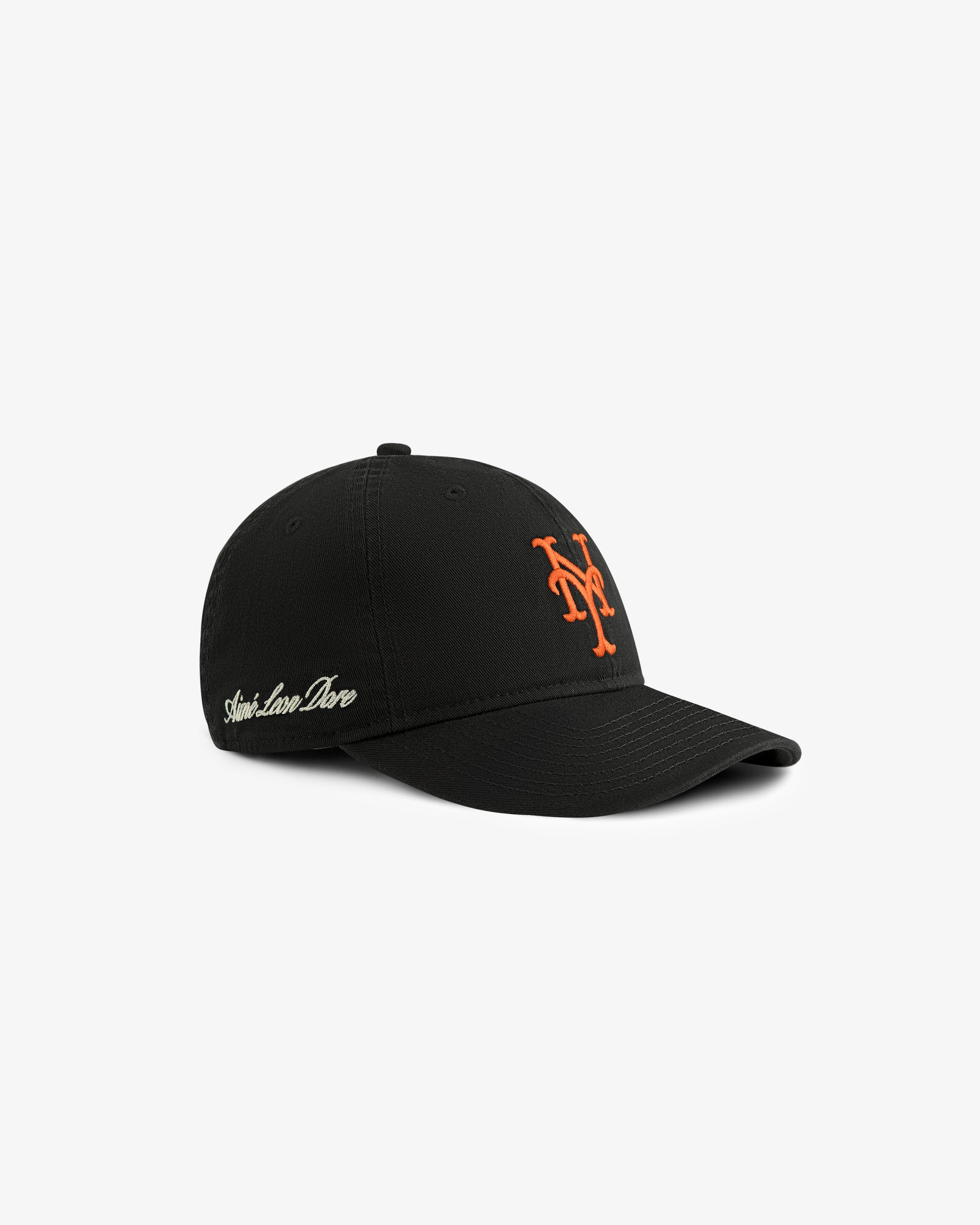 ALD / New Era Mets Ballpark Hat with orange NY logo and Sapeur-Lam-Door text, shown on a white background.