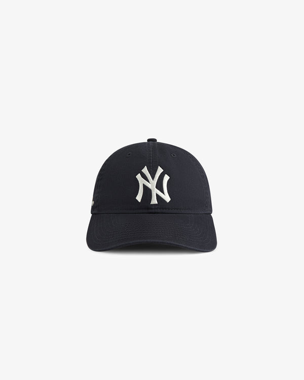 ALD / New Era Yankees Ballpark Hat in navy with white NY logo, shown front view on plain background.