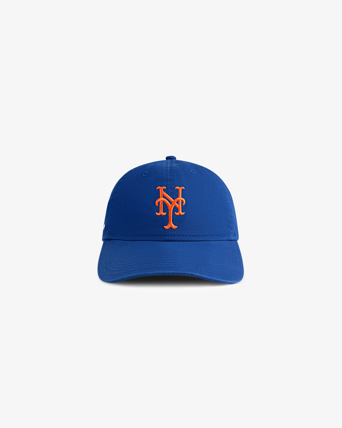 ALD/New Era Mets Ballpark Hat with orange NY logo, shown on a plain white background.