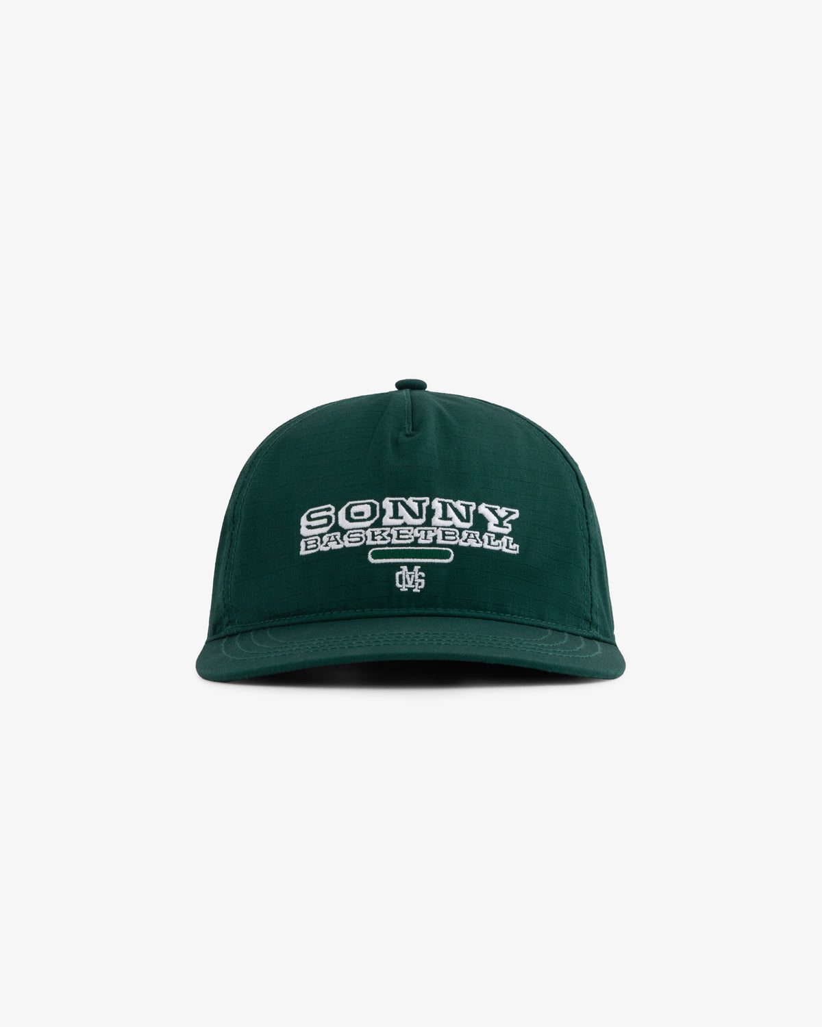 ALD / New Balance SONNY NY League Hat in green with white SONNY BASKETBALL and logo embroidered on the front.