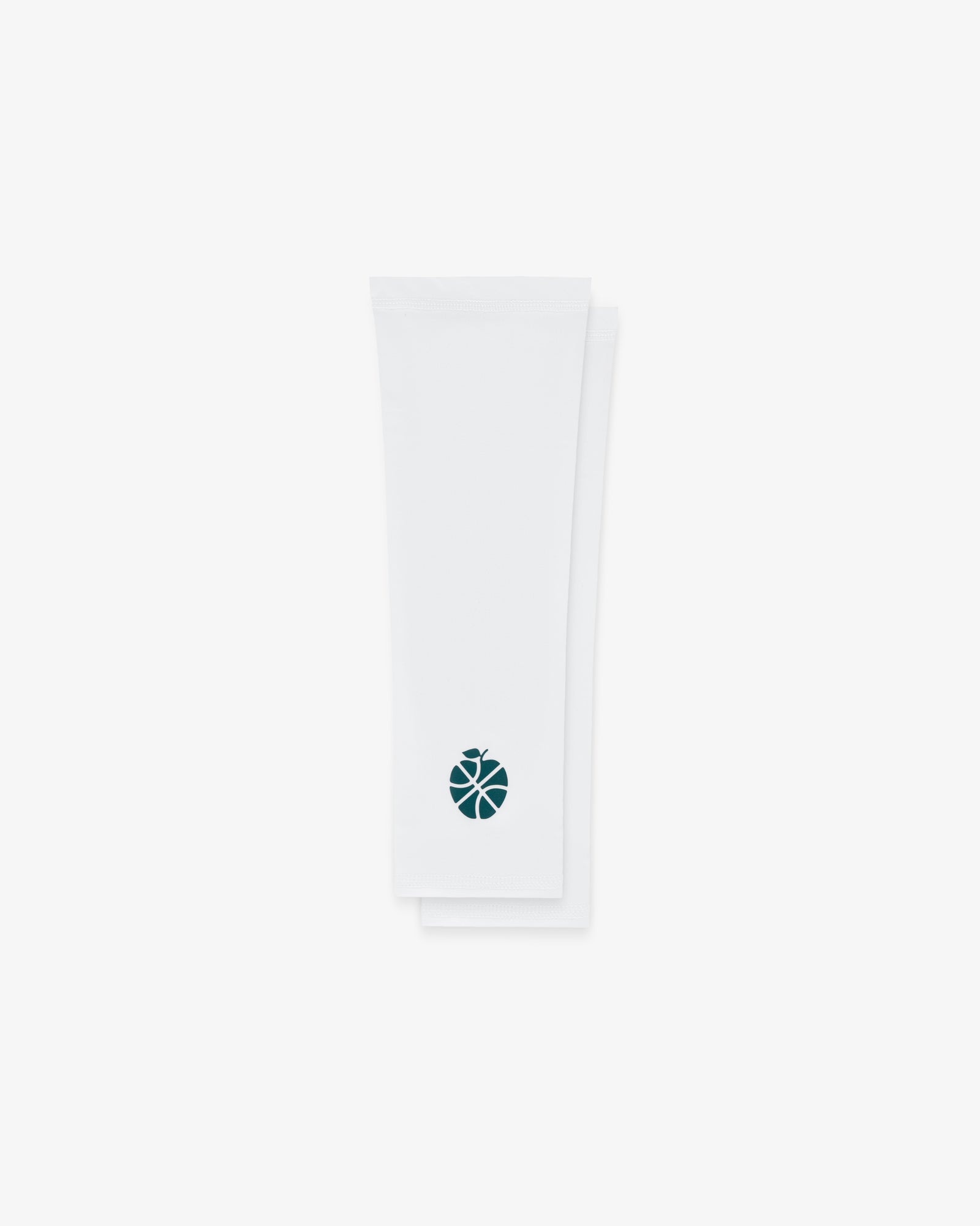 ALD / New Balance SONNY NY Compression Sleeves shown on a plain white background with a small green pomegranate icon.