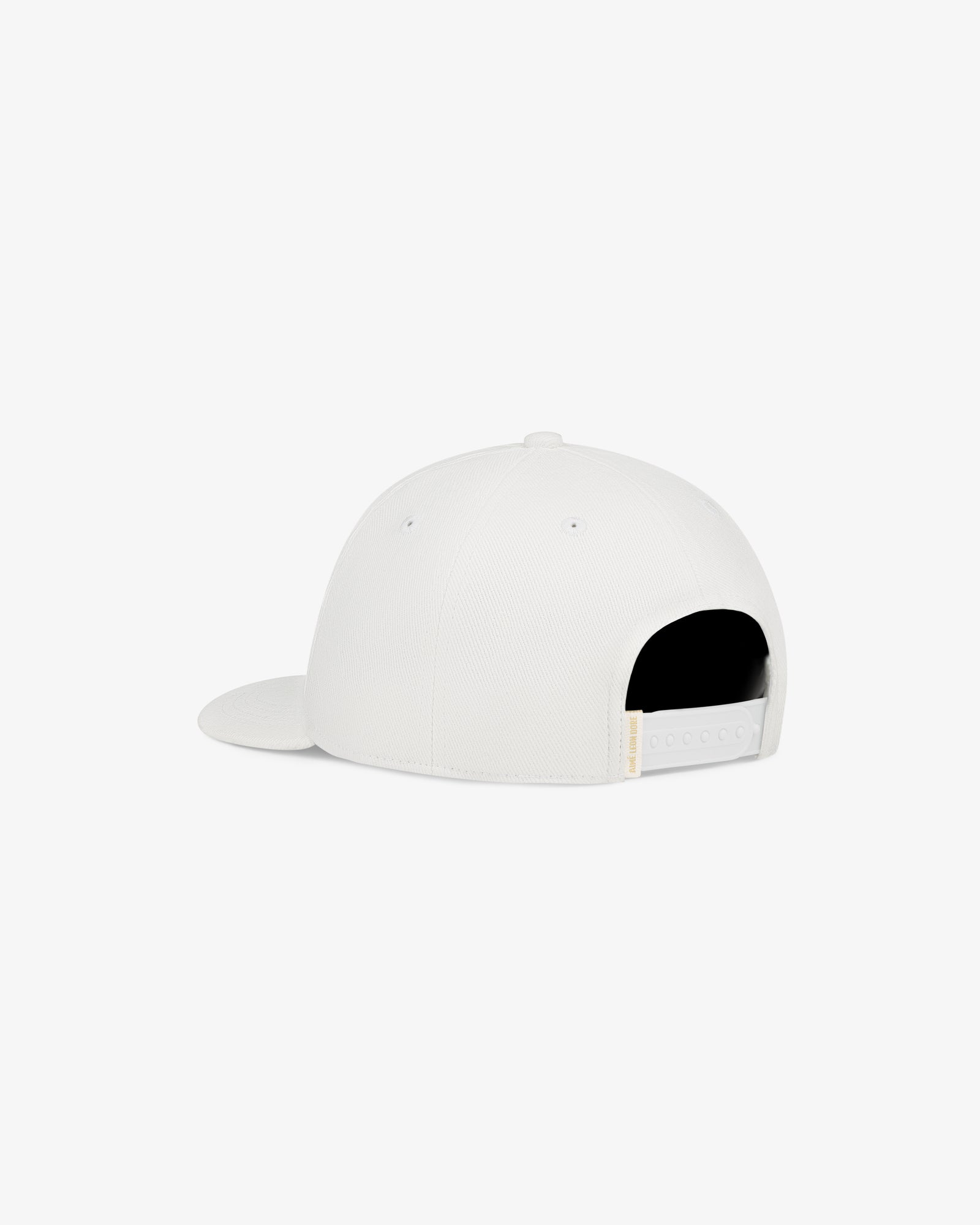 Collegiate Mulberry Hat shown from the back, featuring an adjustable snapback closure on a plain background.