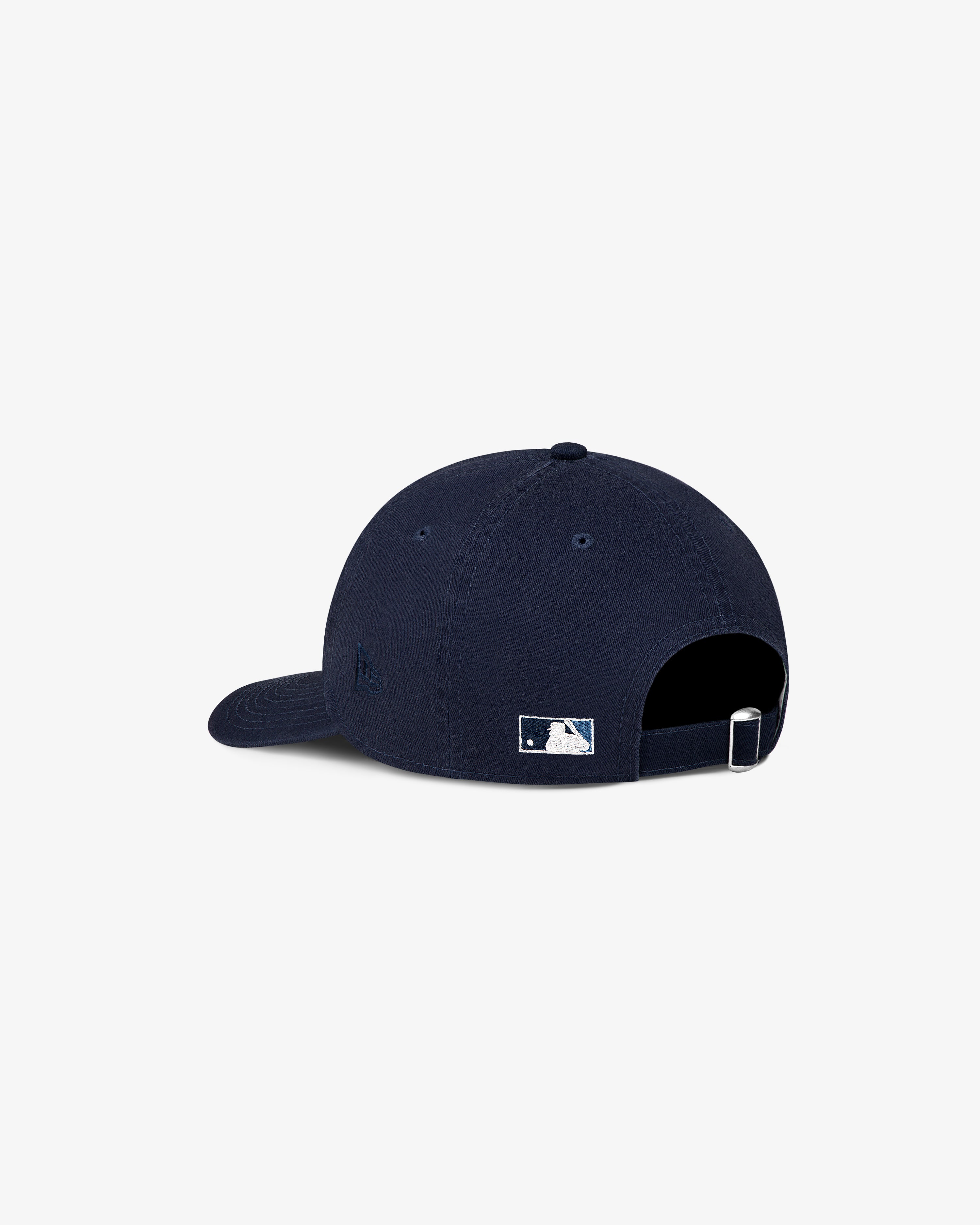 The ALD / New Era Mets Ballpark Hat is navy, with an adjustable strap and a small white MLB logo on the back.