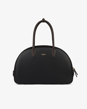 Full Grain Leather Crescent Shoulder Bag