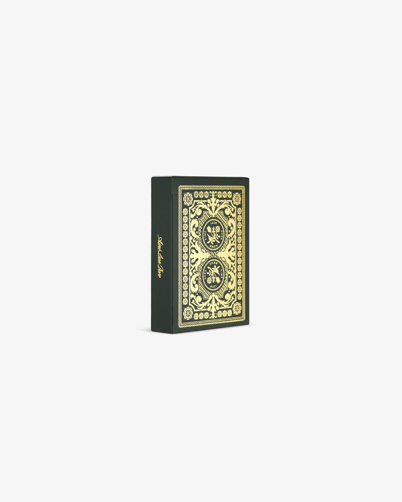 Mulberry Playing Cards in a dark box with ornate gold pattern, shown against a white background.