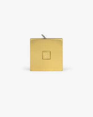 Queens Crest Brass Tape Measure