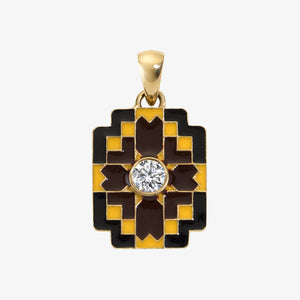 Diamond Mosaic Pendant