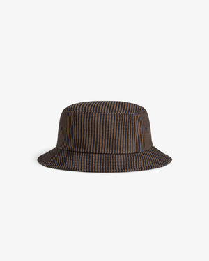 Hickory   Stripe  Bucket Hat