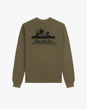 Long-Sleeve Unisphere Waffle Thermal