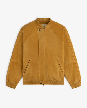 Suede Cafe Racer Jacket
