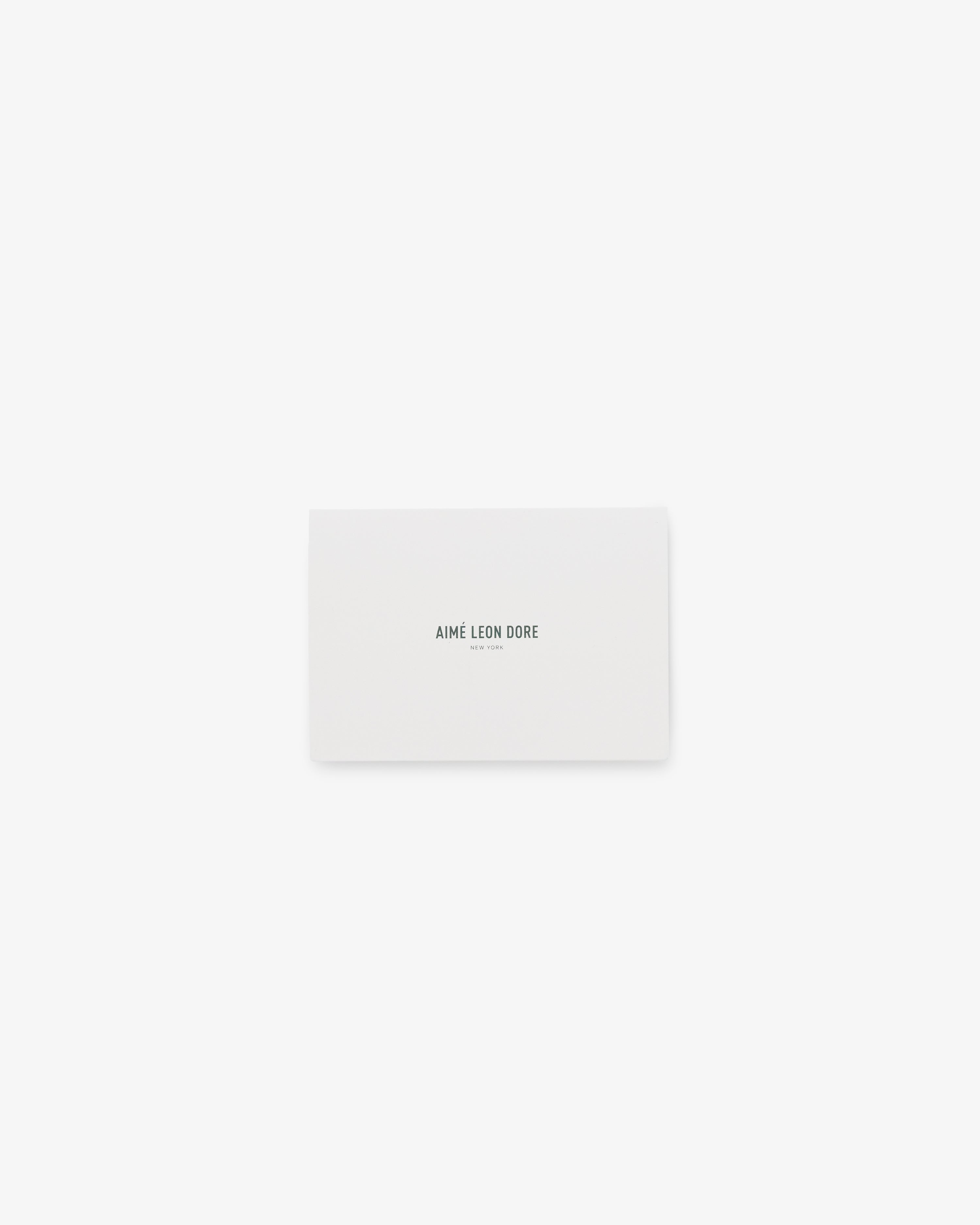 A white Aimé Leon Dore Gift Card with black centered text on a plain white background.