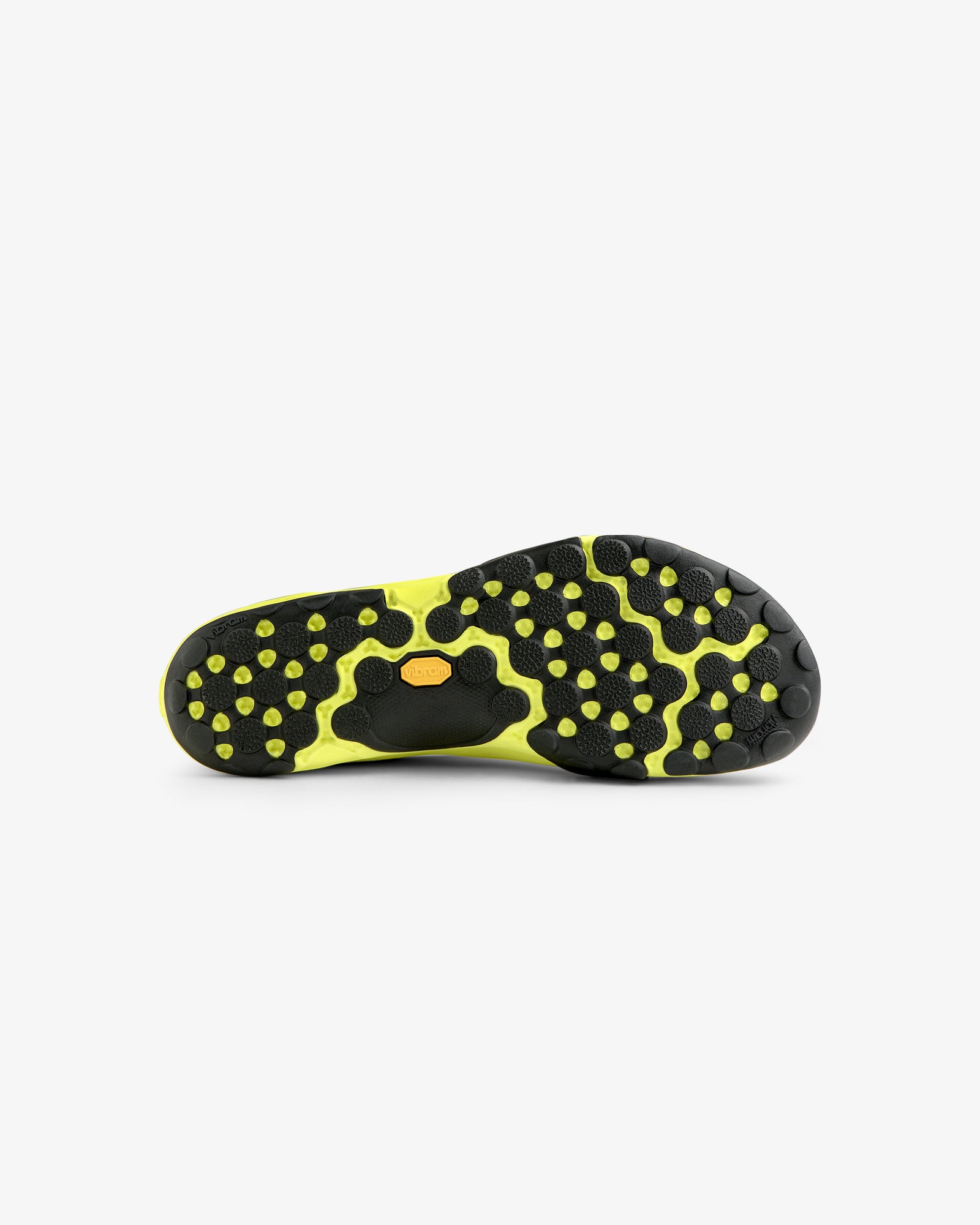 The ALD / New Balance MT10T Sport Shoe features a black and yellow textured sole on a white background.