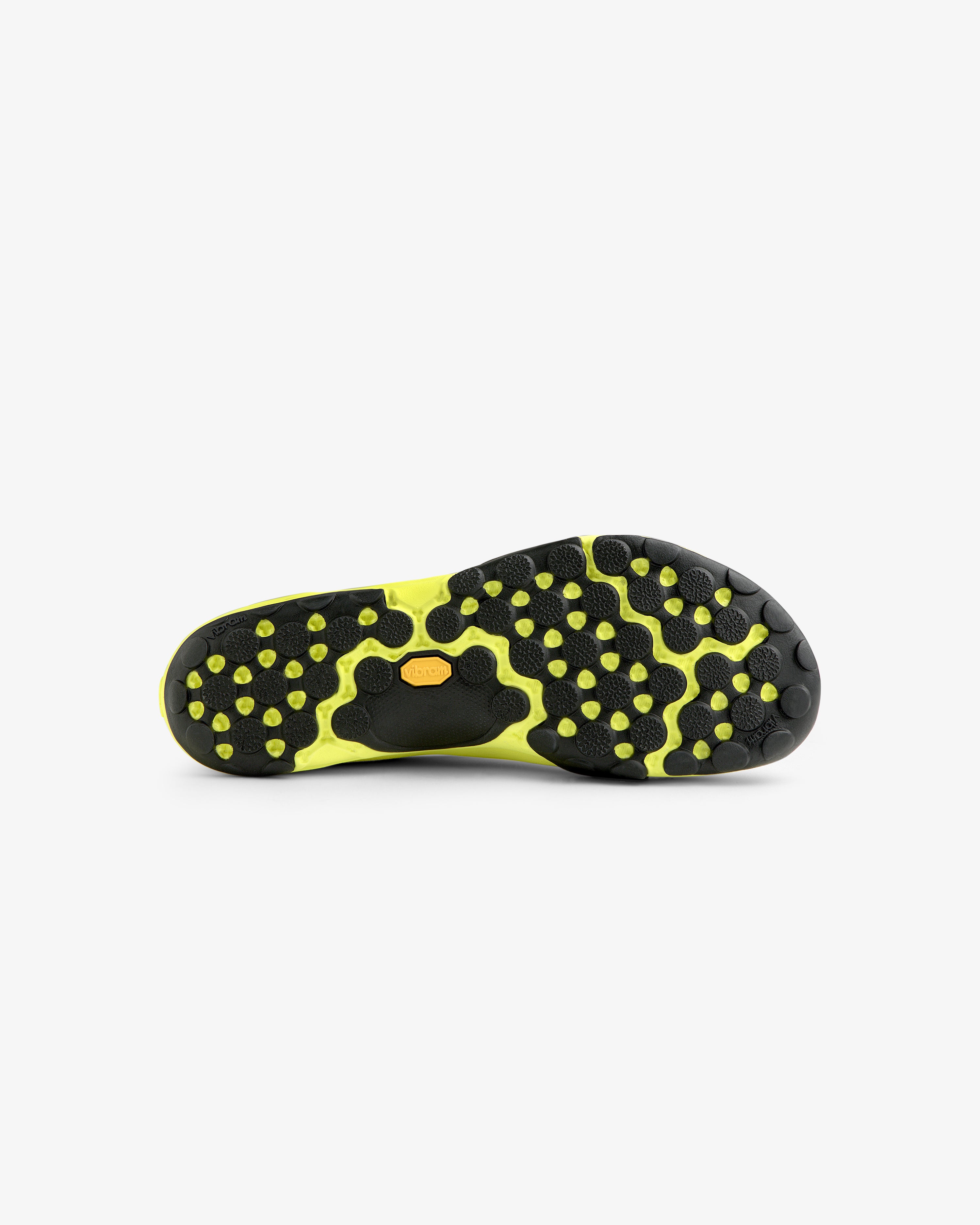 The ALD / New Balance MT10T Sport Shoe features a black and yellow textured sole on a white background.