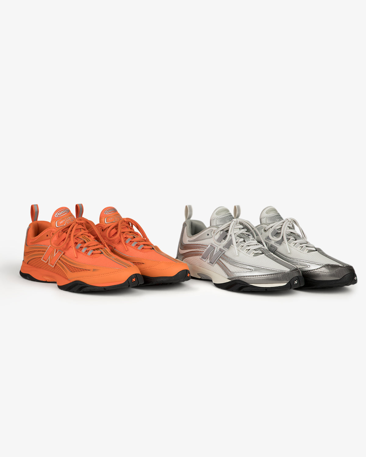 Two ALD / New Balance RC56 pairs with FuelCell midsoles side by side on a white background.