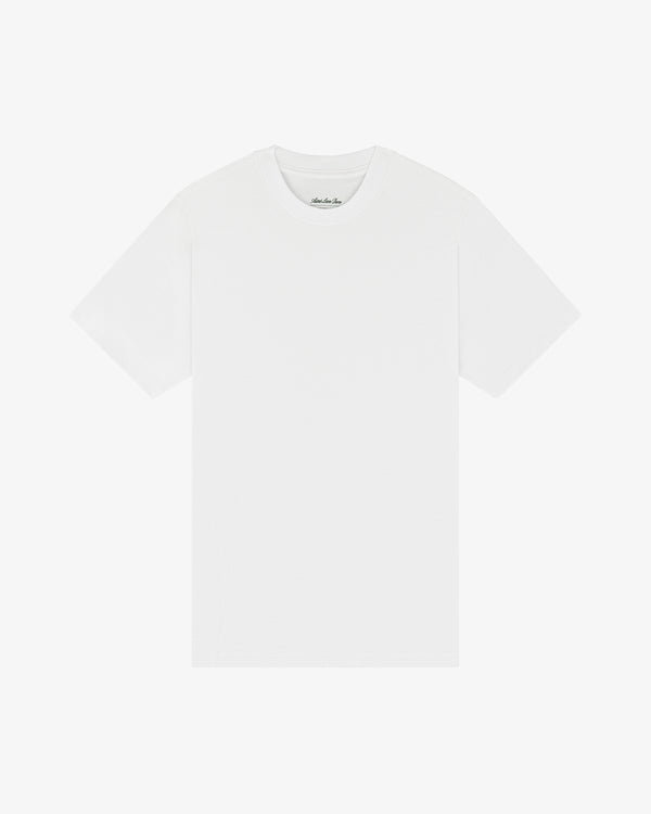 Plain white short-sleeve T-Shirt 3-Pack laid flat on a white background.