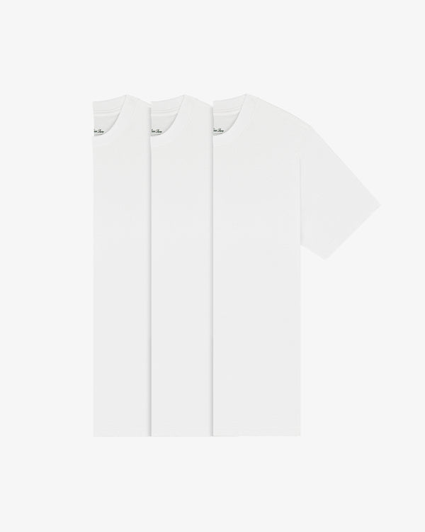 The T-Shirt 3-Pack features three plain white short-sleeve shirts displayed side by side on a white background.