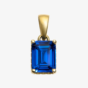 14Kt Gold Gemstone Pendant