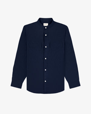 Collarband Safari Shirt