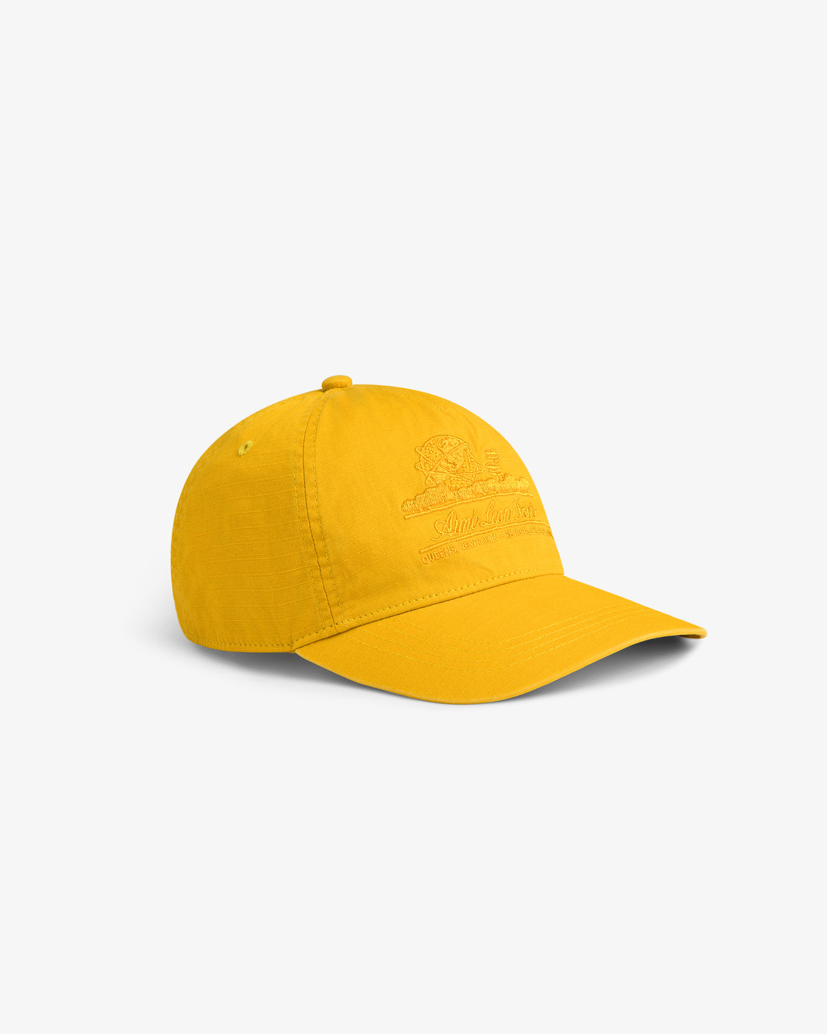 Sun Faded Unisphere Hat with front embroidery, shown on a white background.