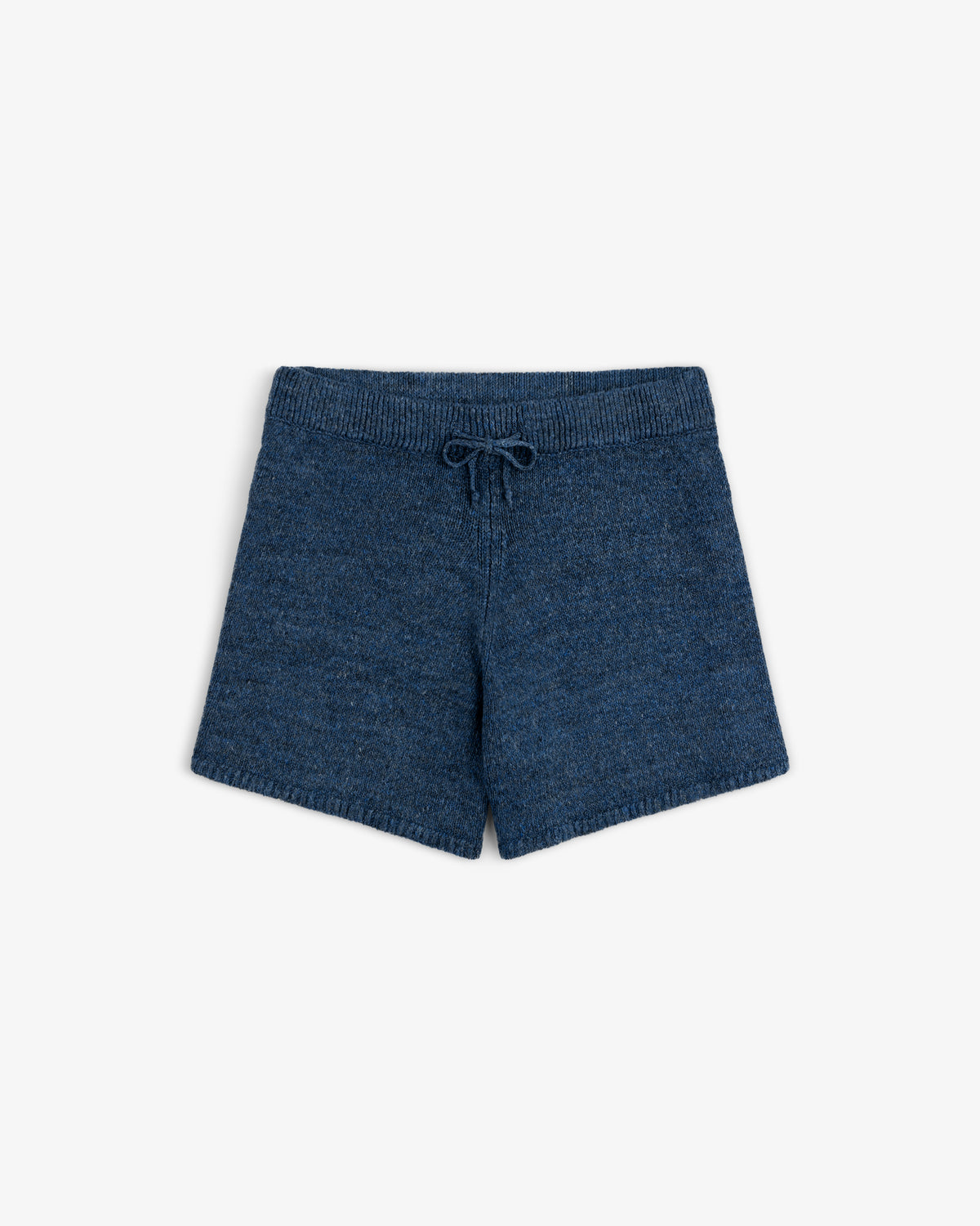 Linen Knit Drawstring Short displayed on a plain white background.
