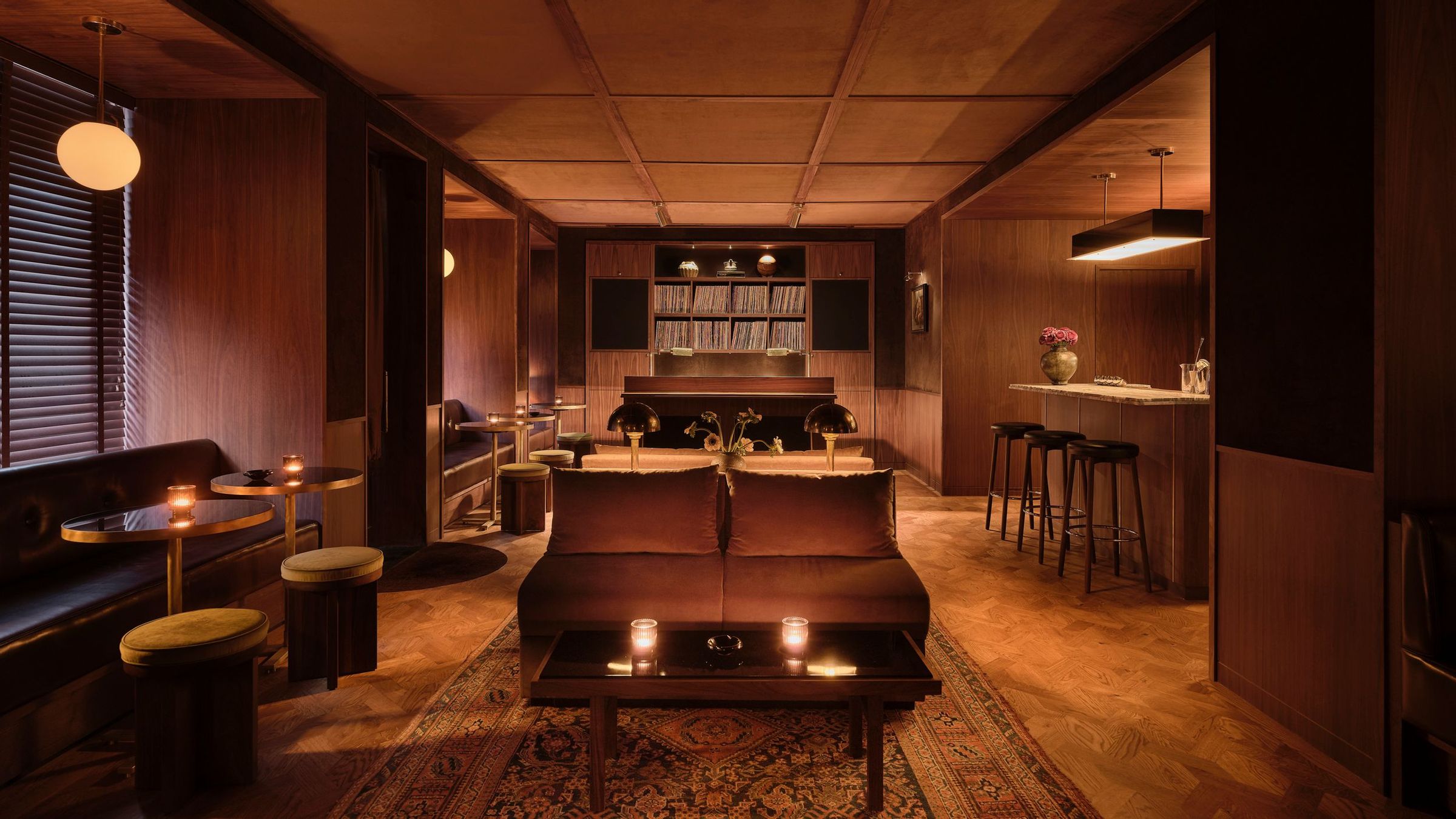Interior at 214 Private Lounge in New York City