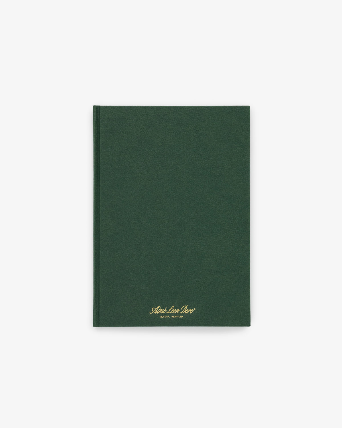 Dark green Hardcover Sketchbook with gold text "Smythson Bond Street, London" at the bottom center of the cover.