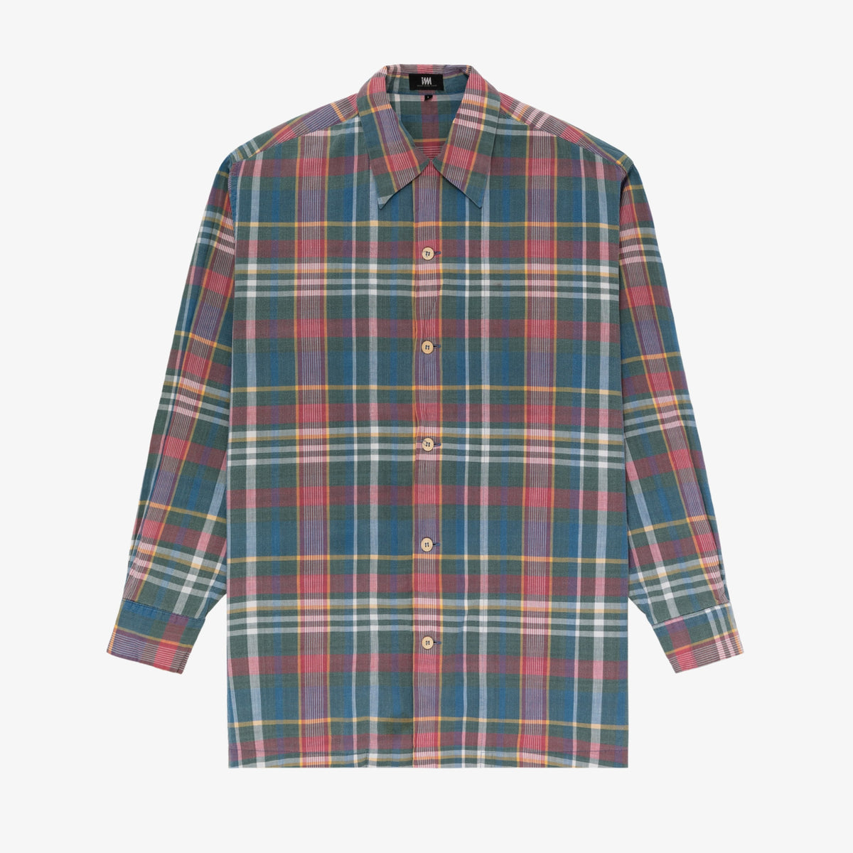 Issey Miyake Plaid Shirt