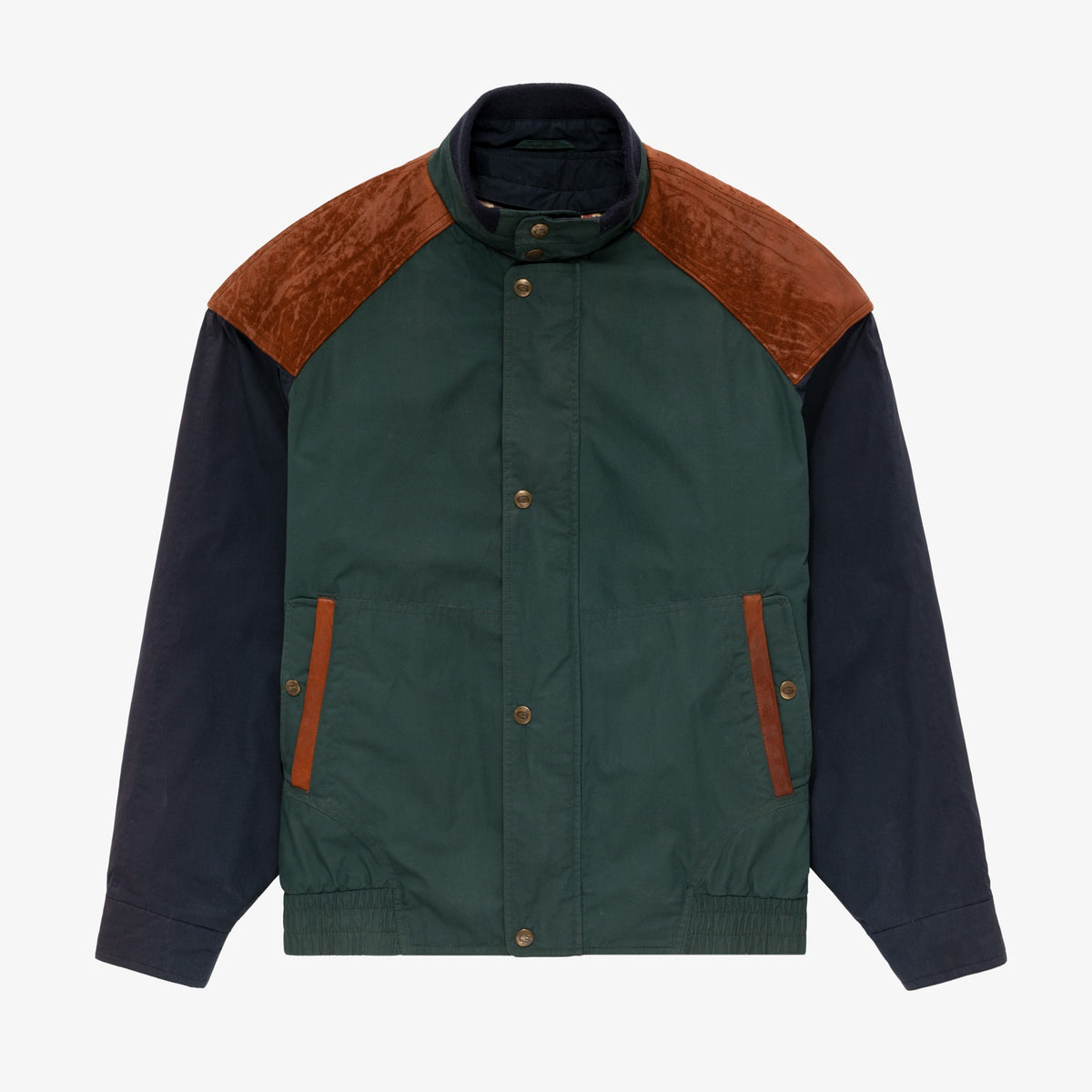 Gant Leather Trim Jacket